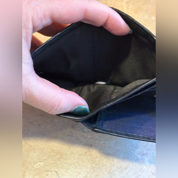 Unbranded Genuine Leather Snap Closure Wallet Black - Picture 7 of 9